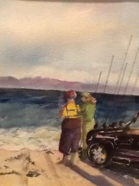 Couple Fishing, Nantucket